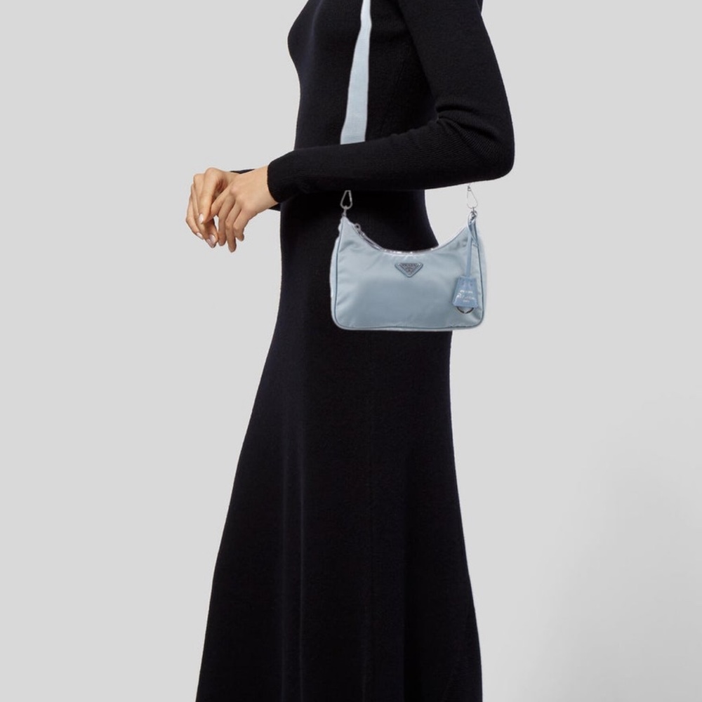 🌈 PRICE DROP🌈PRADA gorgeous new bag. Worn twice , has silver strap and more. - Picture 4 of 14
